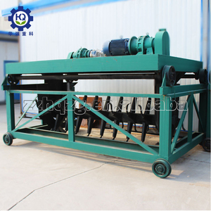 动物滴落有机肥堆肥简易槽式翻车机 - Product Image 4