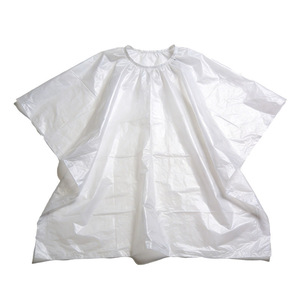 Capa desechable para peluquería, 100x100cm, plástico grueso impermeable para uso en salón de teñido y permanente - Product Image 4