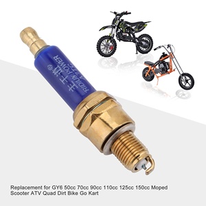 GOOFIT Juego de 4 Bujías de Encendido de Iridio A7TC Azules, Repuesto para Motocicleta, Scooter, Pocket Bike - Product Image 6