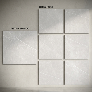 Satuario Magica 800x800mm <b>Matte</b> Glazed Porcelain Tiles Statuario Marble Effect <b>Flooring</b> - Product Image 5