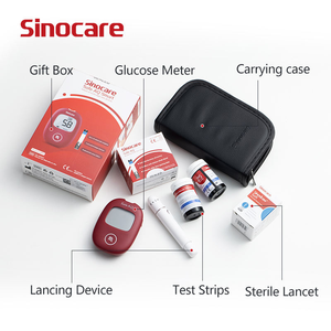 Moniteur de glycémie Sinocare Safe AQ, glucomètre, bandelettes de test de glycémie, bandelettes de test pour diabétiques - Product Image 6
