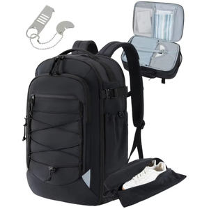 Sac à dos de voyage d'affaires approuvé par les compagnies aériennes de <span class=keywords><strong>17</strong></span> <span class=keywords><strong>pouces</strong></span>, sac à dos de week-end, sac à dos de sport, sac à dos imperméable pour ordinateur <span class=keywords><strong>portable</strong></span> - Product Image 2