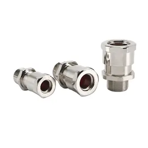 SH-BDM-12 for big cable range 3-8 brass nickel plated stainless steel cable glands IP68 underwater