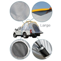 Tente de camping pour hayon arrière de pick-up 4x4 tout-terrain, pour camping-car Mazda Nissan Toyota Ford Ranger
