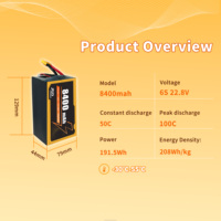 Fabrika Fiyatı 15500mAh 3.8V 6S 22.8V 100C FPV Drone UAV Yüksek Güçlü Uzun Ömürlü Pil