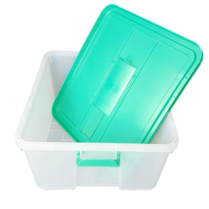 Secchi quadrati 20L all'ingrosso con coperchio e maniglia logo di <span class=keywords><strong>dimensioni</strong></span> personalizzate colore PP in plastica secchi quadrati - Product Image 6
