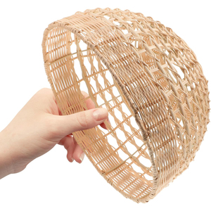 Vente en gros 2026 Abat-jour suspendu en <span class=keywords><strong>rotin</strong></span>, couvercle de plafonnier décoratif moderne, lustres pour salon <span class=keywords><strong>et</strong></span> salle à manger - Product Image 4