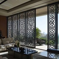 Panneau décoratif en aluminium pour l'intérieur, écran de confidentialité, façade, feuille CNC