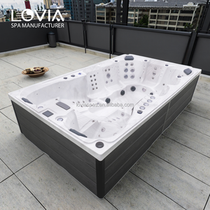 Extra grande al aire libre sobre el suelo Spa Hydro hidromasaje Masaje al aire libre Spa Bañera - Product Image 1