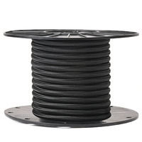 Câbles de haut-parleurs Hifi 6N OFC plaqués argent avec gaine en PVC CE pour lecteur DVD modèle R9 1m compatible Home Cinéma Audiophile