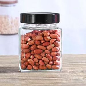 6.7 oz 200 ml 280 9oz 12.7oz 380ml 16oz 500ml 25oz 750ml 3.75 oz 110 ml <span class=keywords><strong>Victorian</strong></span> vuông lọ thủy tinh với màu đen Twist Lug Nắp - Product Image 4