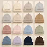 Gorro de Punto Acrílico Bordado con Nombre Personalizado, Ajustable, Informal, para Regalo Personalizado, Unisex, para Hombre y Mujer