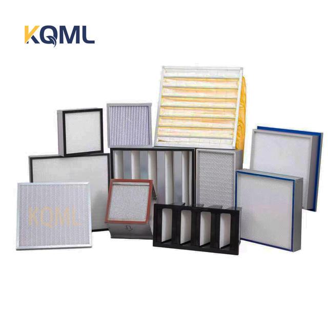 Industrial High Efficiency HEPA Filters Custom Dust Removal HVAC Plate Filters FFU Liquid Tank Gel Seal Air Filter