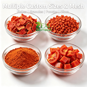 Granuli di Pomodoro Biologico Disidratato in Polvere Naturale AD, Vegetale, Ricco di Licopene, Grado di Estrazione Elevata, Colorante ZEAL - Product Image 2