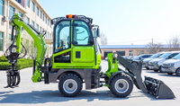 Livraison gratuite Système hydraulique robuste Chargeuse-pelleteuse Jcb Chargeuse-pelleteuse 4x4