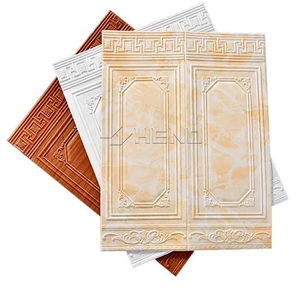 Autocollants muraux en PVC autocollants Wyc 70*70cm, géométriques, imperméables, ignifuges, pour la décoration de la maison, chambre à coucher, appartement - Product Image 4