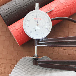 Portefeuille en <span class=keywords><strong>cuir</strong></span>, matériau en similicuir gaufré à carreaux <span class=keywords><strong>pour</strong></span> portefeuilles, porte-cartes et accessoires - Product Image 3