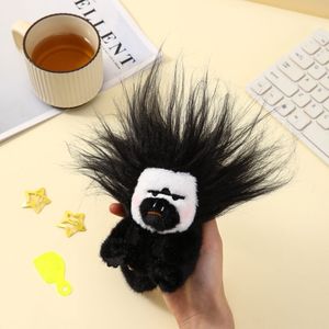 Fabricant de jouets en peluche personnalisés petits jouets en peluche personnalisés porte-clés en peluche Kawaii <span class=keywords><strong>singe</strong></span> à face blanche chaude - Product Image 2