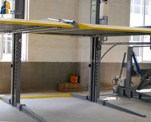 Đôi Xe Dọc Hệ Thống Thang Máy Hai Mức Độ Có Người Phục Vụ Bãi Đậu Xe - Product Image 4