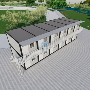 منازل جاهزة عالية الجودة سريعة التركيب، منازل حاويات حديثة من طابقين، منازل مسبقة الصنع - Product Image 4