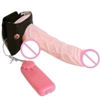 Vibromasseur réaliste populaire pour femmes, type strap-on, en gros, livraison économique, grande taille, excellent rapport qualité-prix