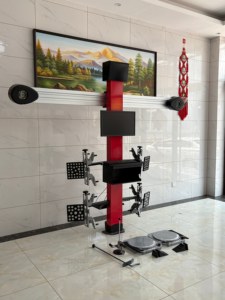 Trihero 2025 3D bốn vị trí thiết bị cố định hiển thị bán nóng cho vị trí xe liên kết <span class=keywords><strong>CE</strong></span> chứng nhận bánh xe liên kết - Product Image 3