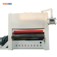 Mesin Pengamplas Sabuk Lebar KINGISO Heavy Duty MSK1300R-R-RP 1300mm Produktivitas Tinggi