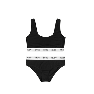 Set reggiseno e mutandine di marca Designer all'ingrosso gilet traspirante da <span class=keywords><strong>donna</strong></span> <span class=keywords><strong>Top</strong></span> <span class=keywords><strong>intimo</strong></span> sportivo senza cuciture reggiseno da <span class=keywords><strong>donna</strong></span> e Set breve - Product Image 4