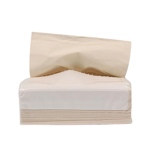 Toallas de Papel de Lujo para Hotel, Compostables y Reutilizables, Estilo 600 Piezas, Toallitas Faciales Suaves con Loción, Suministro Directo de Fábrica - Product Image 1