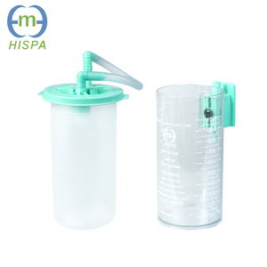 Kantong Drainase Tekanan Negatif Kelas I Medis Sekali Pakai 1000ml, Wadah Luar PC Hispa S11-0102 untuk Operasi Bedah - Product Image 2