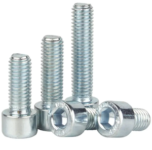 Grade 12.9 DIN912 High Tensile Steel Bolts Hex Socket Cap <b>Screws</b> M2 M3 <b>M4</b> M5 M6 M8 M10 Zinc Plated Plain Finish Allen Head Bolts - Product Image 3