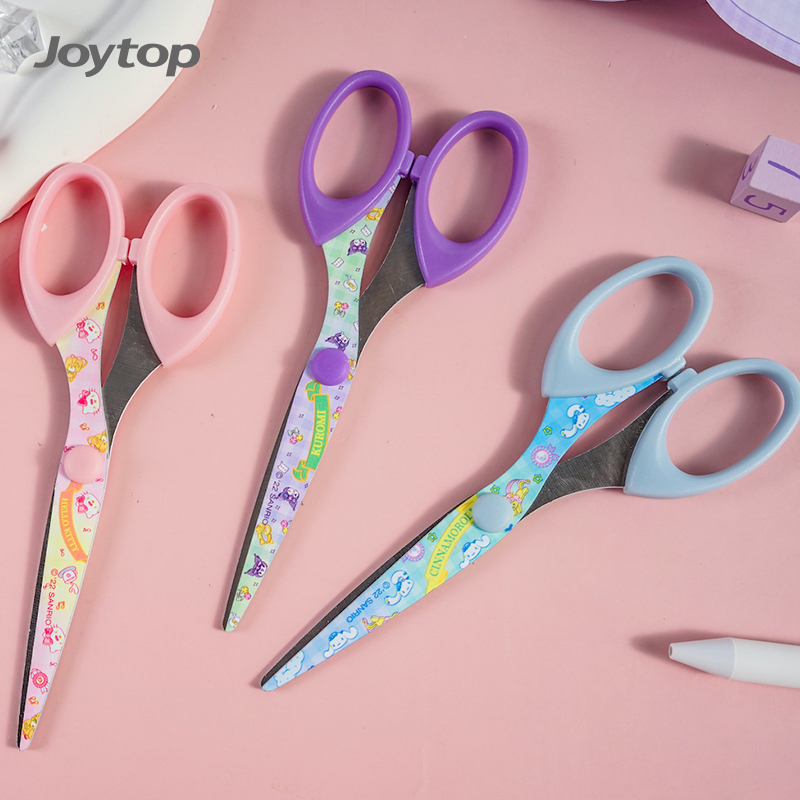 Joytop SR 000317 оптом Sanrio JK Academy серии печатные ножницы школьные и офисные милые канцелярские товары