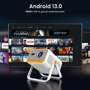 Mini LED Smart Android <b>Projector</b> Portable LCD Home Theater Short Throw 720P <b>Projector</b> With Built-in <b>Speakers</b> - Product Image 1