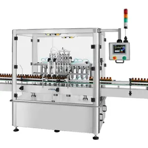 Máquina de enchimento de garrafa linear automática