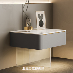 2023 nouvelle chambre italienne Smart Rock dalle suspendue table de <span class=keywords><strong>chevet</strong></span> en bois massif Table de <span class=keywords><strong>chevet</strong></span> table de <span class=keywords><strong>chevet</strong></span> - Product Image 6