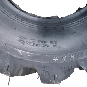 Pneus agricoles de qualité supérieure 6.5-12 à bas prix, pneus en caoutchouc solides tout-terrain de Chine, haute qualité CN;SHN 450kg - Product Image 4