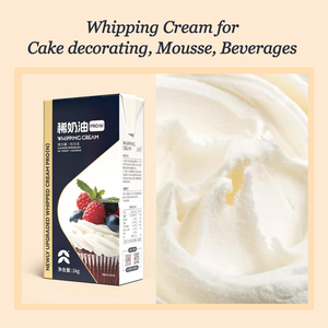 Crème fouettée spéciale pâtisserie pour gâteaux, desserts et boissons - Product Image 6