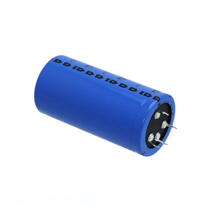 Condensador de Aluminio de Canalización (Through Hole) 1000 uF MAL229967102E3, 1000UF 20% 450V SNAP TH - Product Image 1