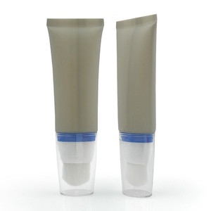 Tube souple en plastique personnalisé avec logo, vide, pour fond de teint, baume liquide, rouge à lèvres, avec tête de brosse flottante pour les soins de la peau - Product Image 5