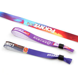 Bracelets <span class=keywords><strong>en</strong></span> tissu élastique imprimés par sublimation pour événements, personnalisables avec logo, vente <span class=keywords><strong>en</strong></span> gros à prix réduit - Product Image 6