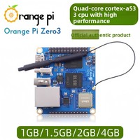 OrangePi Zero3 con Chip Allwinner H618, Cuatro Configuraciones de Memoria, Bluetooth y Wi-Fi para Computación de Borde y Aplicaciones de IA, China