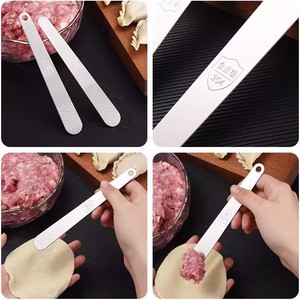 304 Stainless Steel Filling Spoon Wave Texture Dumpling Making Tool - Product Image 4