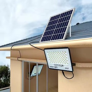 Polysilicon panel năng lượng mặt trời đèn <span class=keywords><strong>LED</strong></span> với điều chỉnh độ sáng hiển thị mức pin và ABS cơ thể IP65 năng lượng mặt trời ánh sáng tại chỗ - Product Image 6