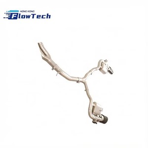 ระบบท่อไอเสียแบบ Catback พร้อมวาล์ว รุ่น 304SS พร้อมท่อ Midpipe สำหรับ Audi RS4 RS5 B9 B9.5 2.9T V6 Twin Turbo แบบติดตั้งได้โดยตรง - Product Image 4