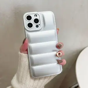 New Fashion Brand D J Phone Case For iPhone 13 12 11 Pro X XR XS Max 7 8 Plus SE2020 The Puffer Case Soft Silicone Cover