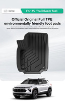 Tapis de sol en TPE, tapis de coffre et coussin de dossier de siège pour Chevrolet Equinox 2025 - Accessoires SUV imperméables sur mesure