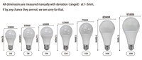 Ampoule LED de haute qualité à prix réduit, culot AC B22 E27, 3000-10000K, 5W 7W 9W 12W 15W 18W 20W, certifiée CE
