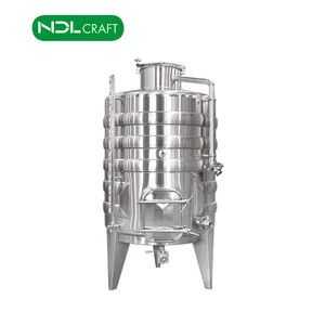 Tanques de fermentación de vino, equipo de fermentación de vino, acero inoxidable, 100l, 200l, 300l, 500l, 1000l