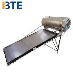 Customized different size easy to install 150L/200L/300L flat plate solar water heater