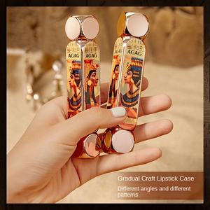 <span class=keywords><strong>AGAG</strong></span> Magic Six-Color Lipstick Cup Lápiz labial de tres colores resistente al agua de larga duración con efecto hidratante - Product Image 2